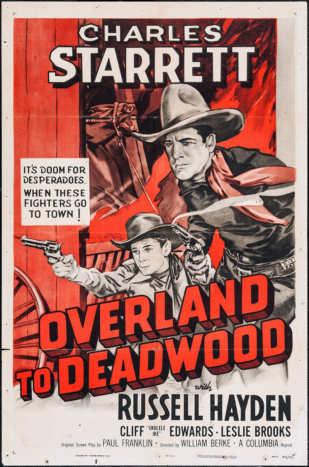 OVERLAND TO DEADWOOD